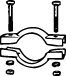 FONOS 82487 Clamp, exhaust system